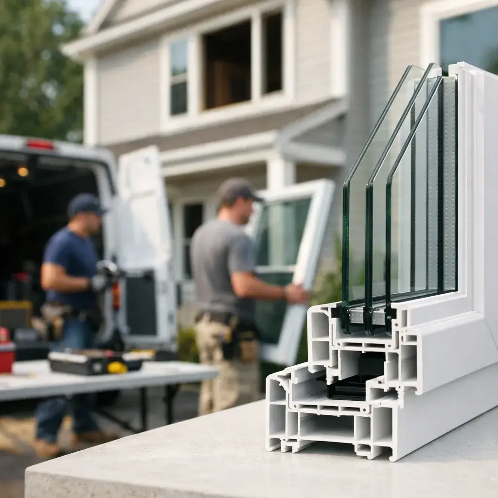 Carver Ranches — window installation
